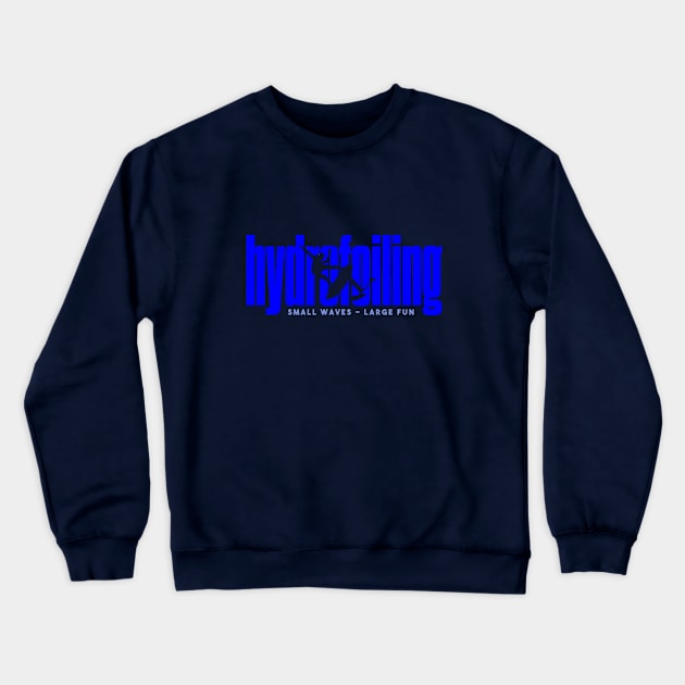 Hydrofoiling Crewneck Sweatshirt by bluehair